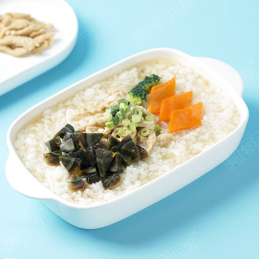 皮蛋瘦肉湯飯