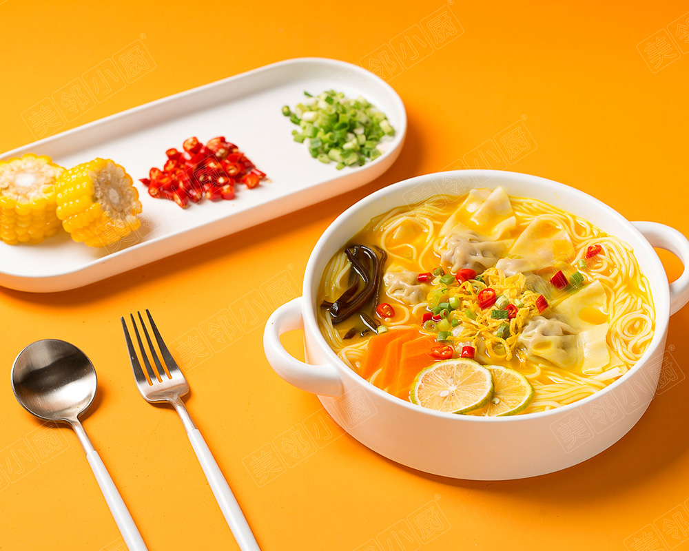 金湯玉米餛飩米線