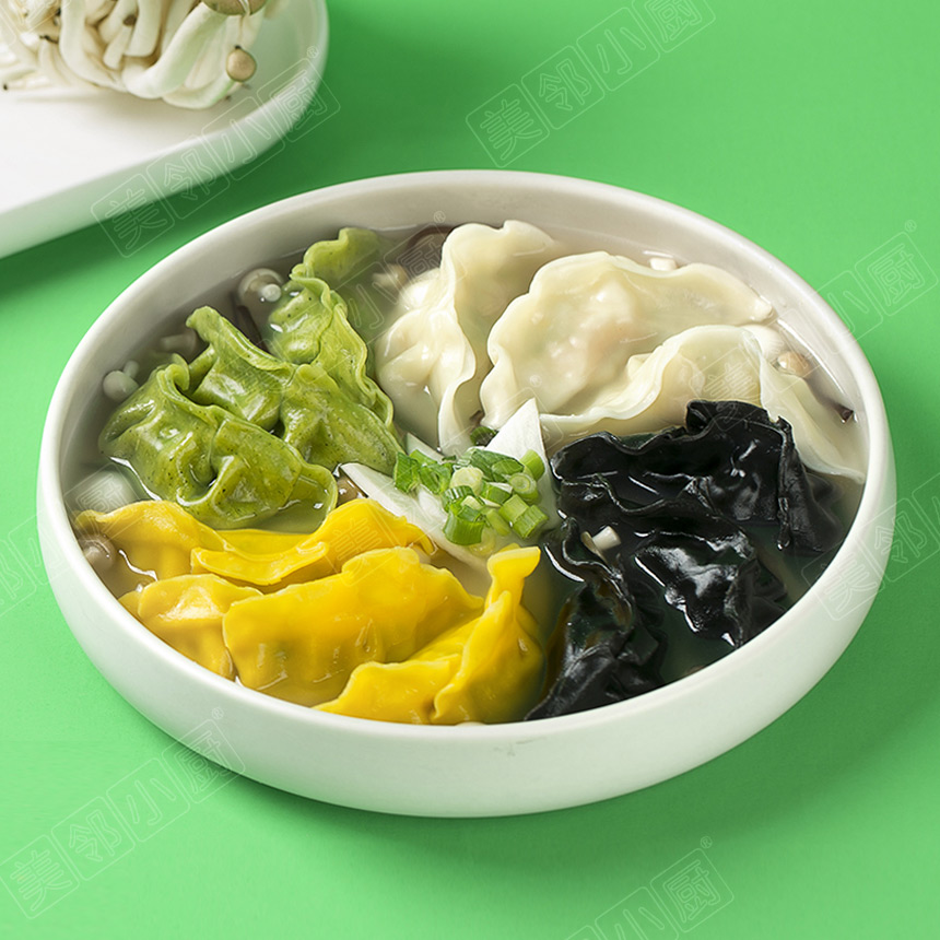 菌湯全家福餃